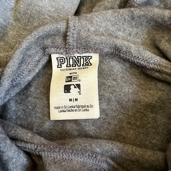 PINK DETROIT TIGERS HOODIE , gray , M - Picture 4 of 4